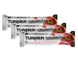 Батончики TUNNER CRUNCH  Малиновый чизкейк 40гр 3шт